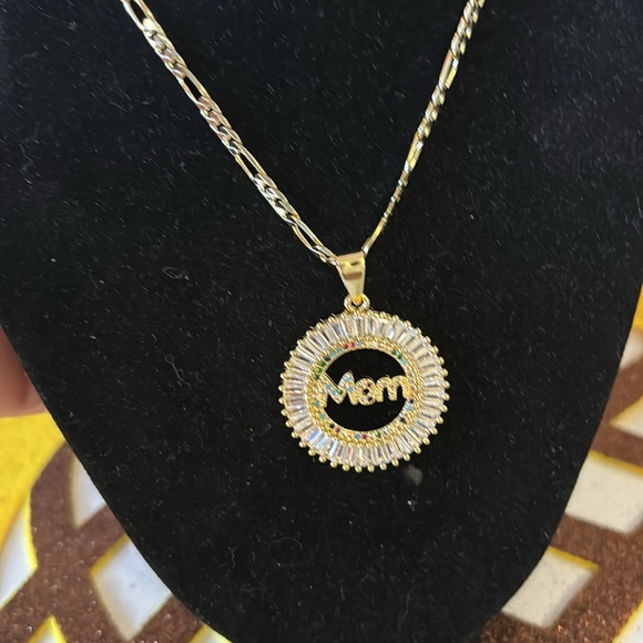 Cadena 14 k Gold Plated de mom - Picture 2 of 4